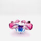 Sculptural bowl by Josef Hospodka, Bohemian Crystal, Chribska, circa 1960.