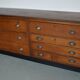 Dutch Oak Apothecary / Filing Cabinet, 1930s