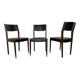 Chaises Modernistes Mid-Century, 1960s, Set de 3