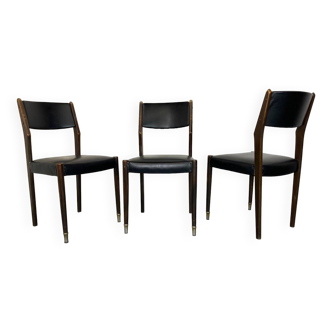 Mid-Century Modernist Chairs, 1960s, Set of 3
