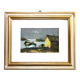 Marine italienne, huile sur panneau, JM Bilargi, XXe