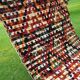 Vintage Turkish rug handmade 190x438 cm