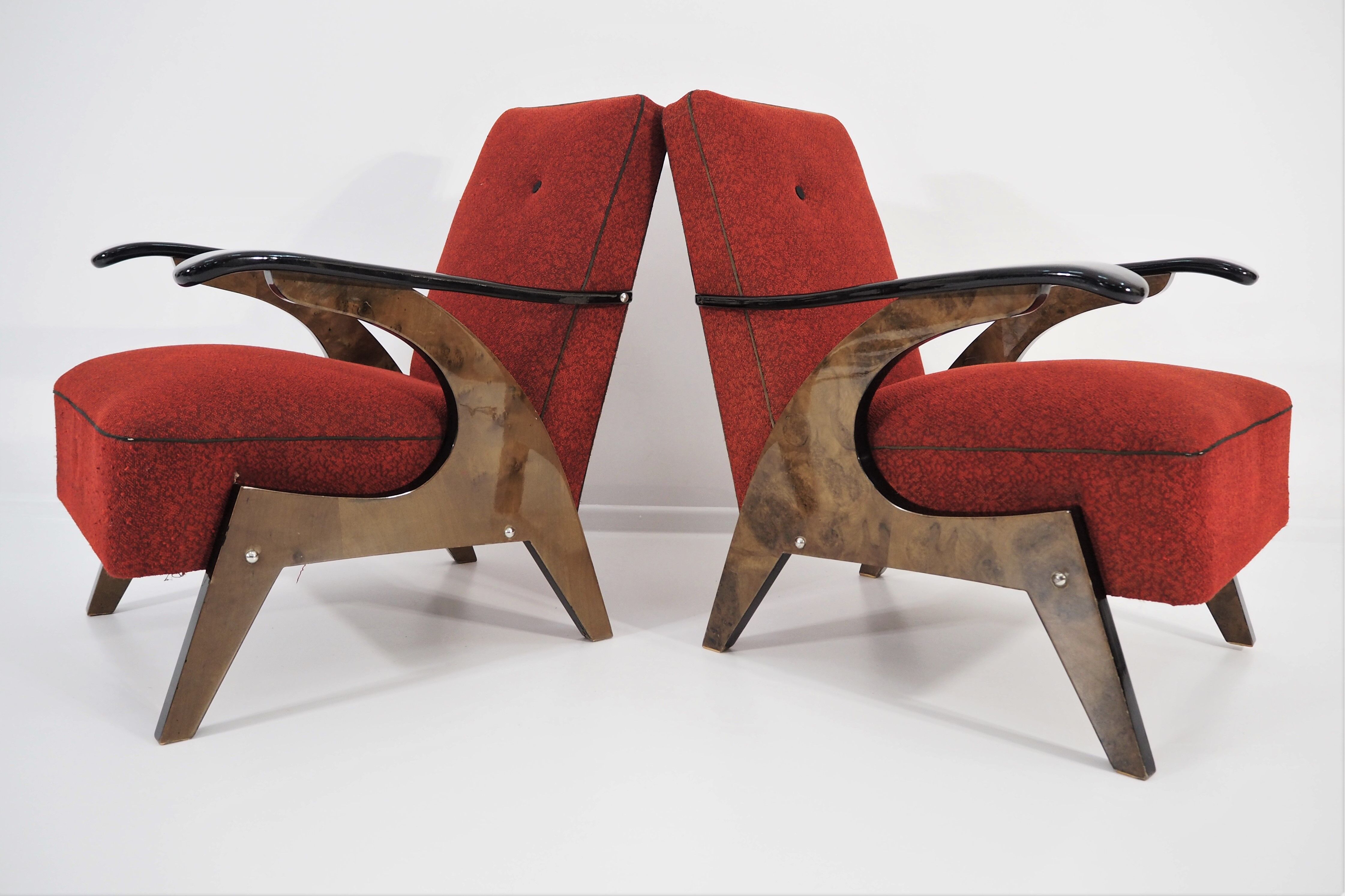Lounge chairs, 1970s, set of 2