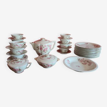 Limoges porcelain tea service Charles Ahrenfieldt