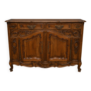 buffet Louis XV provençal - noyer