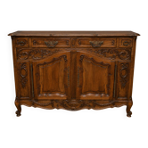 Important Louis XV Provencal buffet in carved walnut – 19th century