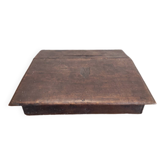 Old wooden writing desk.