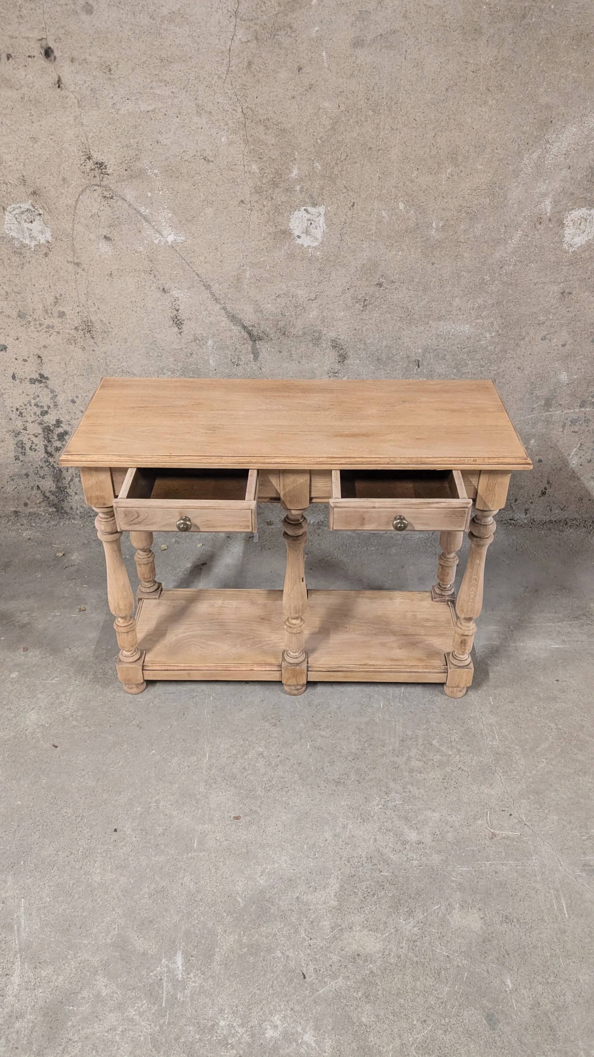 Wooden console