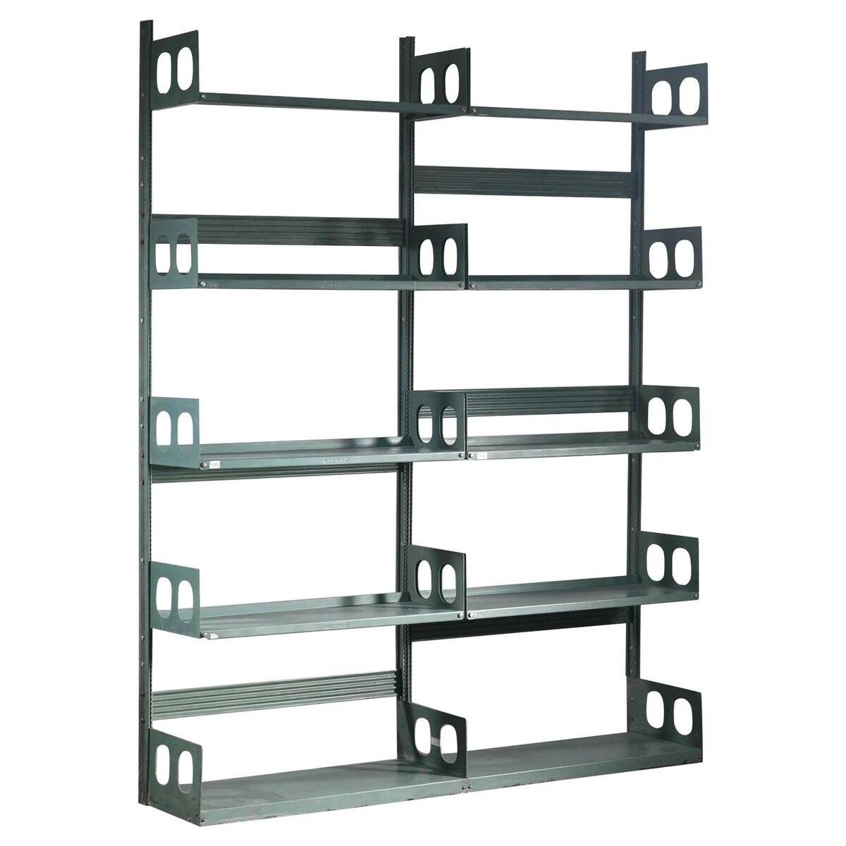 Painted Meta Triennale Bookcase attributed to Lips Vago, Italy, 1954