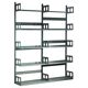 Painted Meta Triennale Bookcase attributed to Lips Vago, Italy, 1954