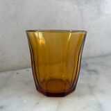 Set of 5 Vereco amber glasses