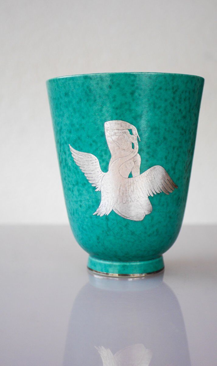 Argenta vase by Wilhelm Kåge for Gustavsberg, 1930s