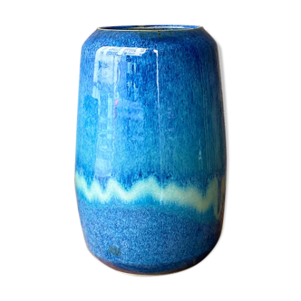 Vintage ceramic vase Vallauris 60s