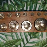 Roberval scale weight set