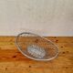 Large vintage metal fruit basket