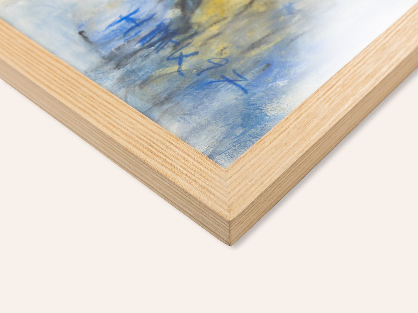 In the Mountains, Mixed Media on Paper, 83 x 63 cm