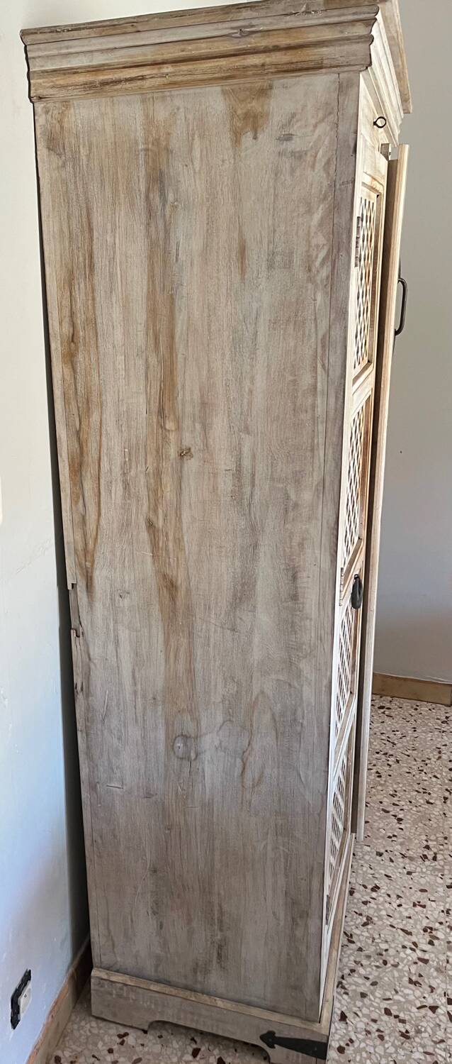 Handcrafted wooden cabinet