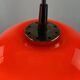 Pair of two cherry glass pendants by Peill & Putzler