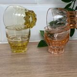Set of 4 luminarc liquor glasses