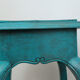 Sellette grande bois bleu