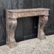 Charles X fireplace in Waulsort marble, 19th century