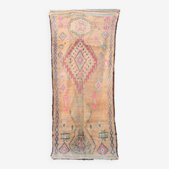 Boujad. vintage moroccan rug, 155 x 366 cm