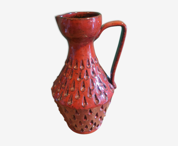 Strawberry ceramic vase Fratelli Fanciullaci