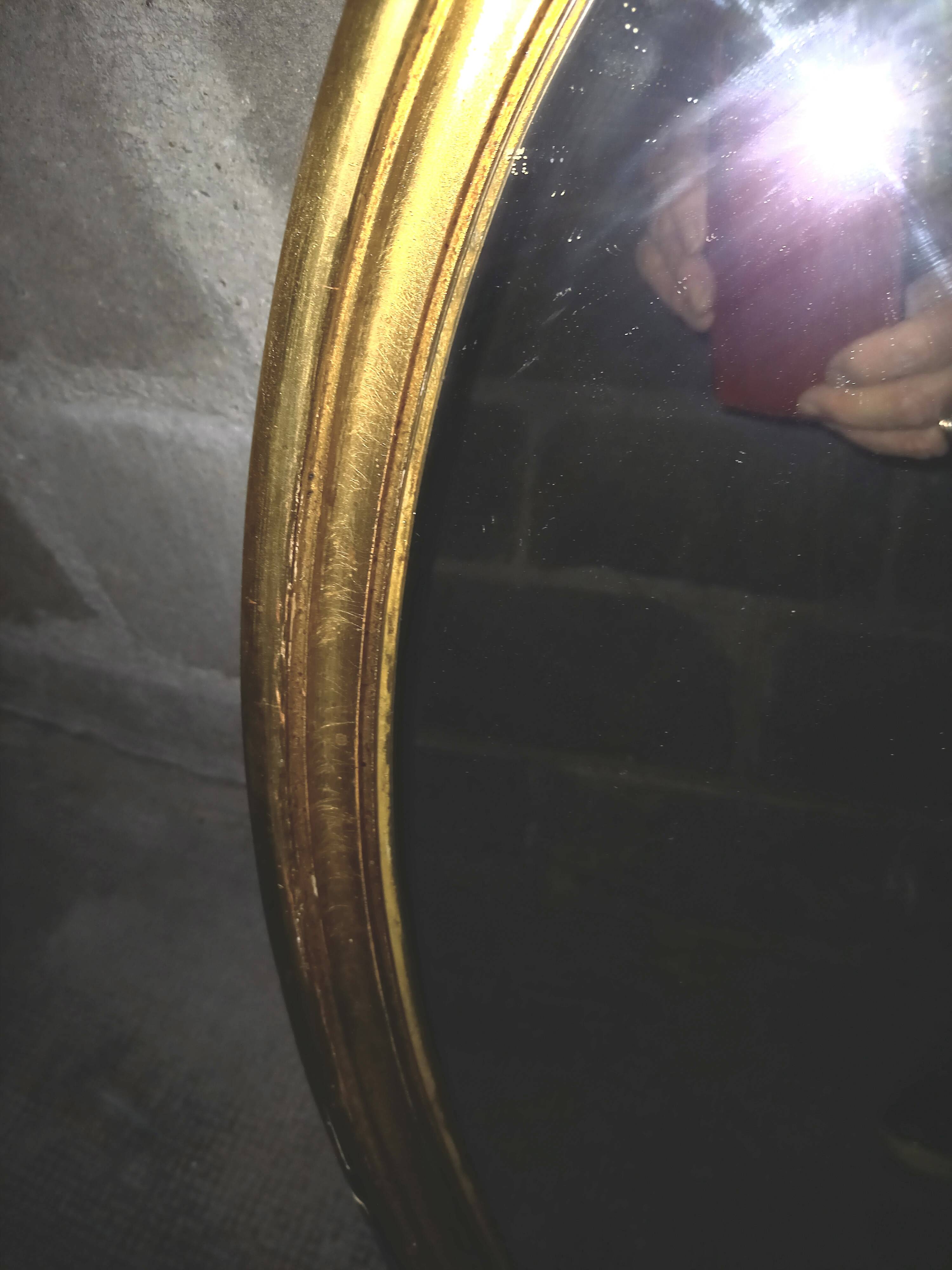 Oval golden ice cream