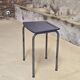 Bureau Enfant plateau repeint bleu