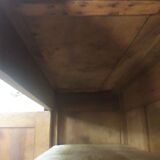 Low buffet in late 19th century walnut 3 doors including 1 side