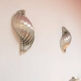 Set 2 wall lamps + floor lamp Gordes / Moon Henri Mathieu