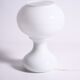 vintage white opaline lamp