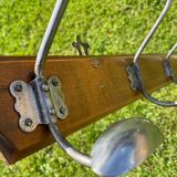 Bistro wall coat rack circa 1900