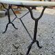 Table de bistrot marbre