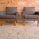 Paire de fauteuils club 70"