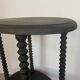 Gueridon double plateaux annees 50
