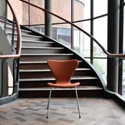 4 chaises Fritz Hansen Butterfly rembourrées