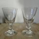 Paire de verre à pied à vin