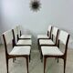 Set of 6 Italian design chairs Carlo de Carlo Cassina model 693 late 50s bouclette