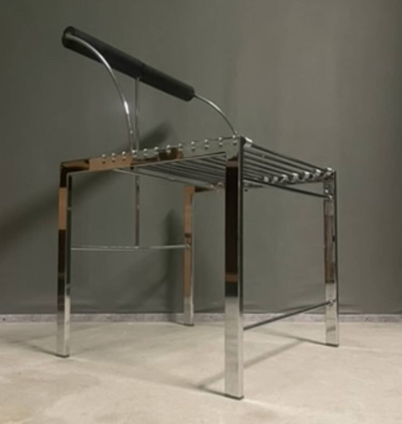 Rare post modern  side chair 1980's