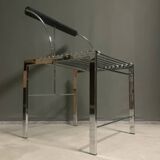 Chaise d'appoint post-moderne rare des années 1980