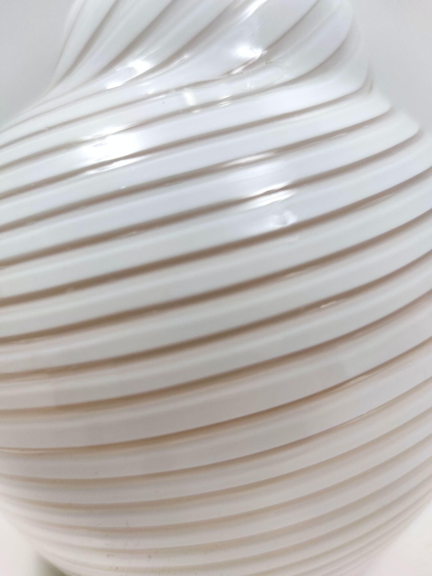 Murano Glass Table Lamp by Lino Tagliapietra Produced by Paf, Italy 1980s