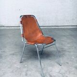 Italian Les Arcs Dining Chairs by Charlotte Perriand, 1960s, Set of 4