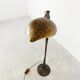 Vintage brass leaf floor lamp 1970s