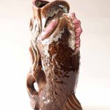 Fish vase pitcher slurry