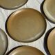 Set of 6 stoneware plates Village France D24