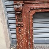 Old oak fireplace