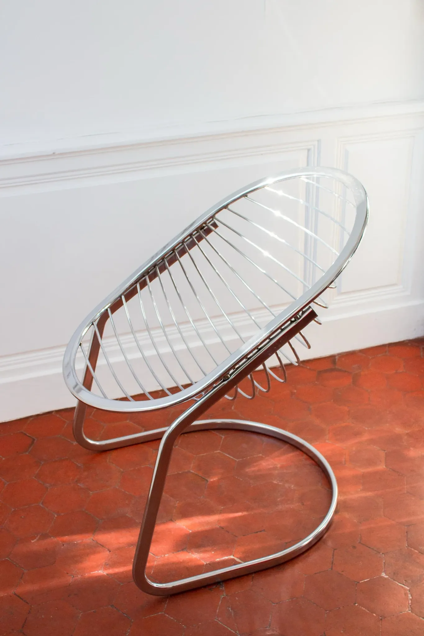 Egg chair by Gastone Rinaldi, vintage 1970s chair.