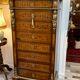Secretary Ancien, Napoleon III, Late Nineteenth Century, Marquetry And Gilded Bronze