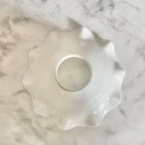 White opaline tulip glass lampshade